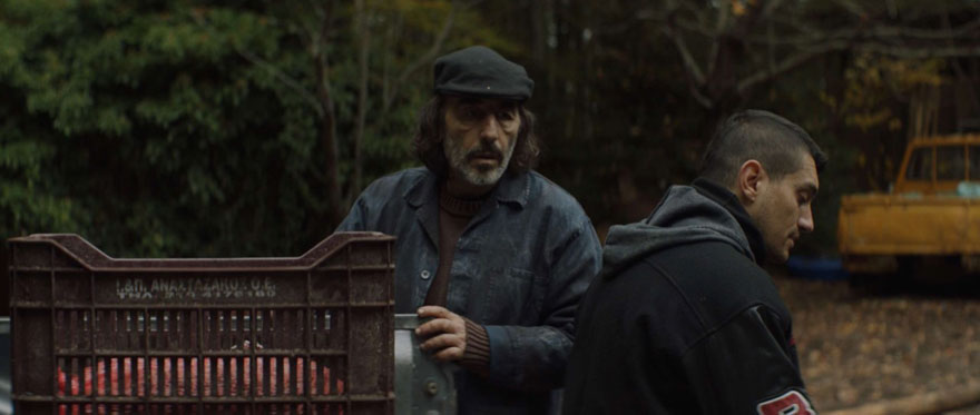 Ο Βαγγέλης Μουρίκης στην ταινία Digger