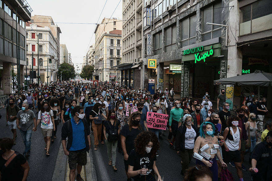 Ζακ Κωστόπουλος: Πλήθος κόσμου συμμετείχε στην πορεία μνήμης για τα δύο χρόνια από τη δολοφονία του
